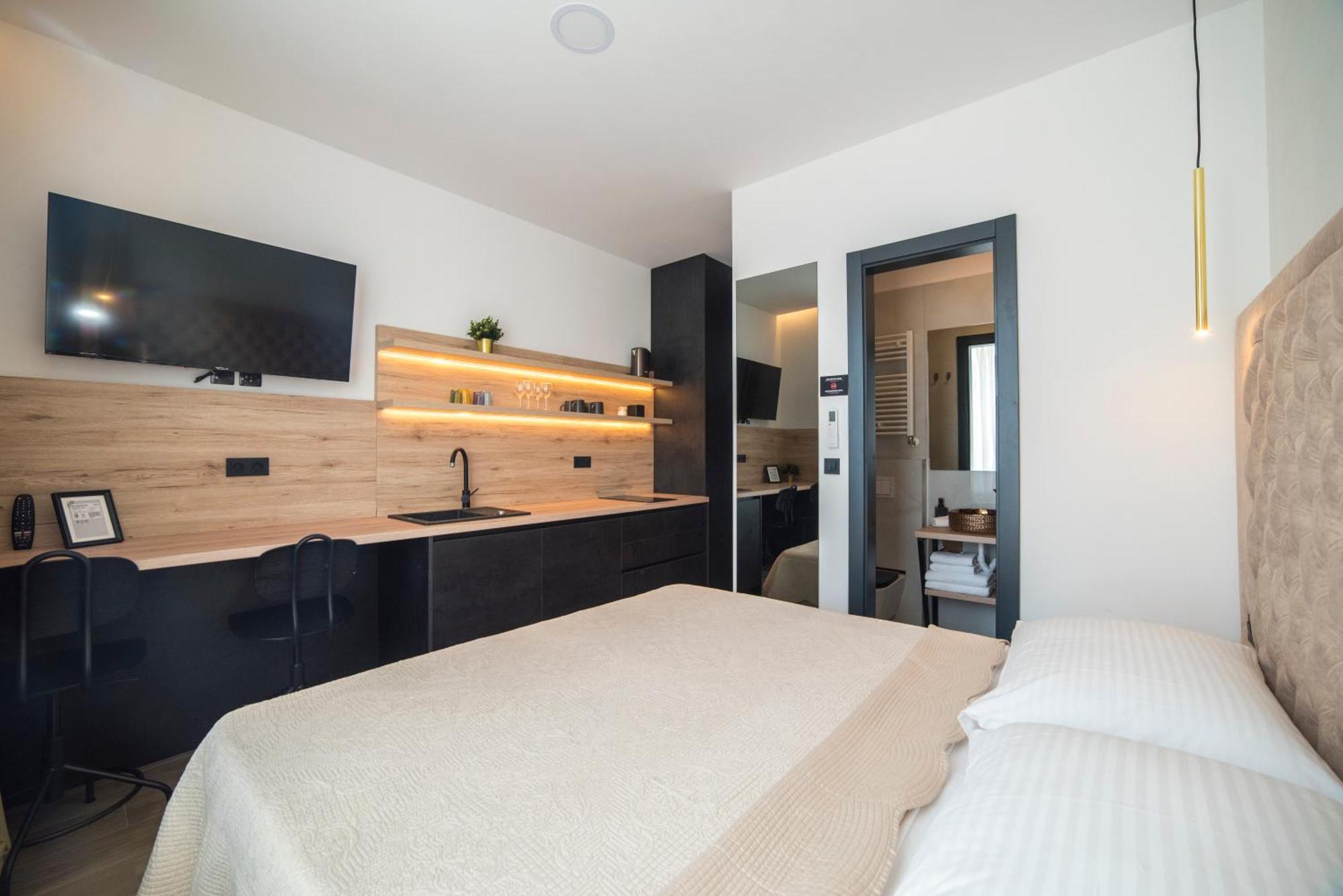 Evita Accommodation Zagreb Oda fotoğraf