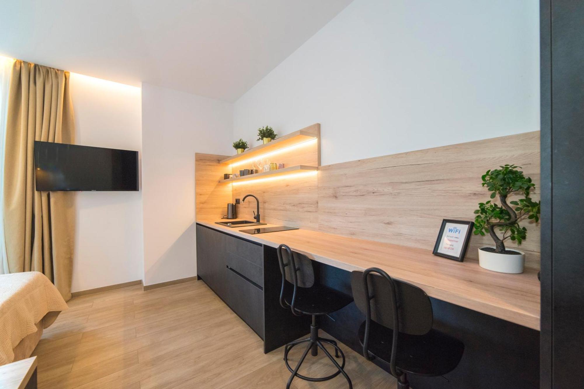 Evita Accommodation Zagreb Oda fotoğraf